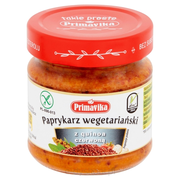 Primavika Paprykarz Wegetariański Z Quinoa Czerwoną 160 G