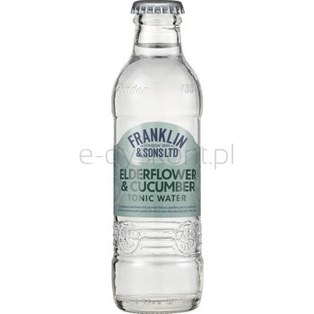 Franklin Sons Elderflower Cucumber Tonic Water 200 Ml