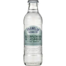 Franklin Sons Elderflower Cucumber Tonic Water 200 Ml