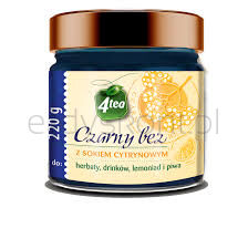 4tea Czarny bez z Sokiem cytrynowym 225 ml