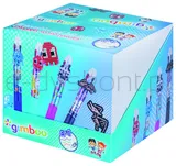 Długopis wymazywalny GIMBOO 4w1, żelowy, pakowany w displayu, mix kolorów/wzorów - 5