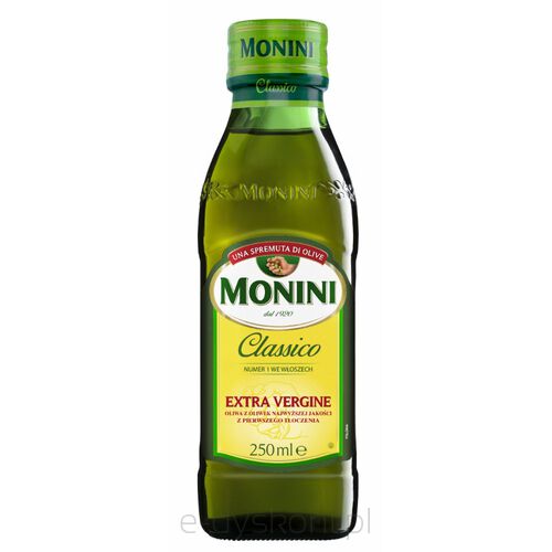 Monini Oliwa Z Oliwek Extra Vergine Classico 250 Ml