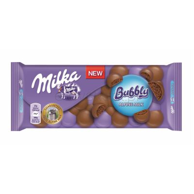 Milka Czekolada Bubbly Milk 90g