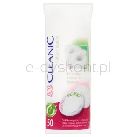 Cleanic Płatki Kosmetyczne Pure Effect, 50 Szt.