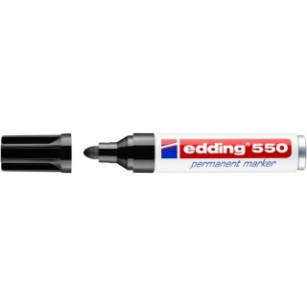 Marker permanentny e-550 EDDING, czarny