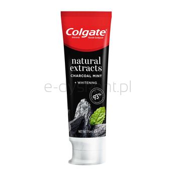 Colgate Pasta Do Zębów Natural Extracts Charcoal + White 75 Ml