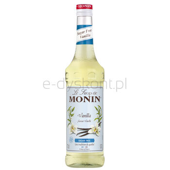 Monin Syrop Bezcukrowy Waniliowy 0,7L