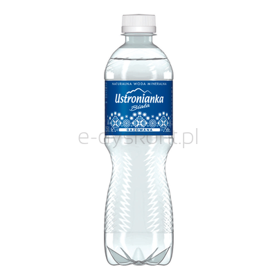 Woda Ustronianka Ustronianka Biała 0,5L gaz (bez EAN)<br>(Paleta 1368 szt.)