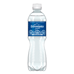 Woda Ustronianka Ustronianka Biała 0,5L gaz (bez EAN)<br>(Paleta 1368 szt.)