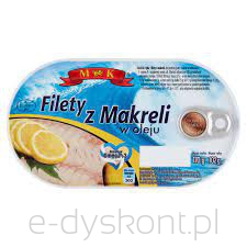 Mk Filety Z Makreli W Oleju 170G