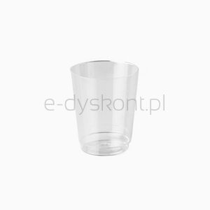 Kieliszki, PS, okrągłe, 4 cl, średnica 4,3 cm, 5,2 cm, krystaliczne,REUSE" 50 szt.