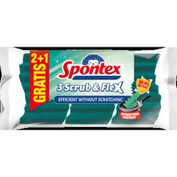 Spontex Zmywak kuchenny Scrub Flex 3 szt.