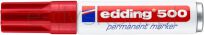 Edding Marker Permanentny E-500 2-7 Mm, Czerwony  - 2