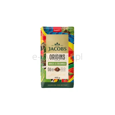 Kawa mielona Jacobs Origins Brazil&Colombia 450g