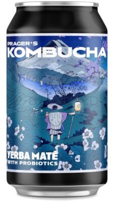 Prager'S Kombucha Yerba Mate 330 Ml