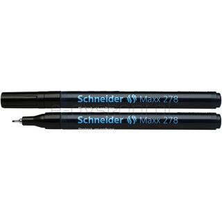 Schneider Marker olejowy Maxx 278, 0,8mm, czarny [BIURO]