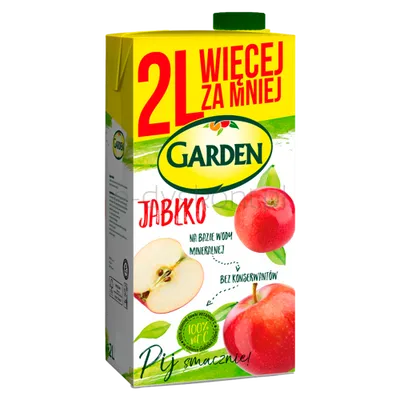 Garden Napój Jabłko 2 L