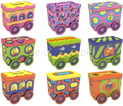 Przekąski i galaretki owocowe z zabawką i naklejką - Wagon 107 g