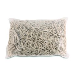Office Products Gumki Recepturki Średnica 100Mm, 1,3X4Mm, 60% Kauczuku, 1000G, Zgrzewka, Białe
