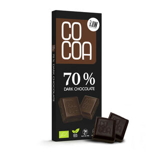 Czekolada Gorzka 70 % Bio 40 G - Cocoa [BIO]