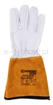 Rękawice spawalnicze DONAU SAFETY DS-KEV WELTIG, kevlar, skóra kozia, rozm. 9/L, biało-złote - 6