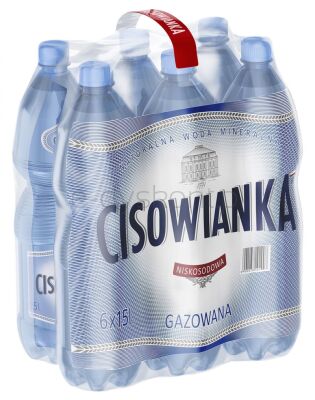 Cisowianka Woda Mineralna Gazowana 1,5l  SK