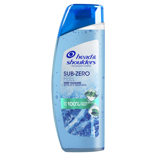 Head Shoulders Szampon Przeciwłupieżowy Deep Cleanse Sub Zero Feel Z Mentolem 300 Ml