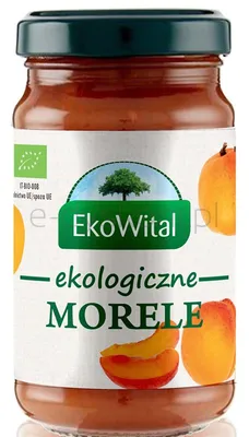 Mus morelowy bez dodatku cukru BIO 250 g
