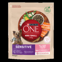 Purina One Mini Sensitive Karma Dla Psów Z ŁoSosiem Z Ryżem 800G