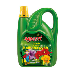 Agrecol Nawóz Do Roślin Balkonowych Organiczno-Mineralny 3 L 