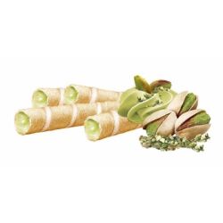 TAGO RURKI Waflowe z kremem pistacjowym 150G