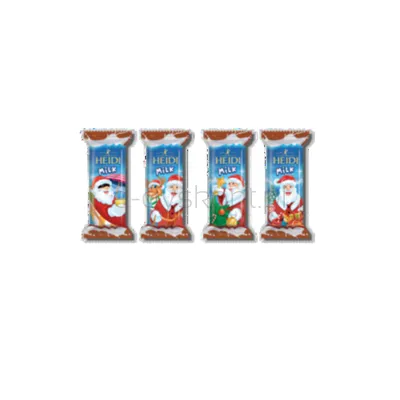 Heidi Santa Claus milk chocolate & milk filling, 45g