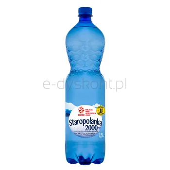 Staropolanka 2000 Woda Lekko Gazowana 1,5 Litra Drs