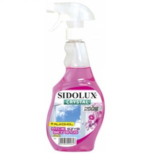 Sidolux Płyn Do Mycia Szyb Crystal Flower 500 Ml