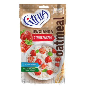 Fitella Owsianka Z Mlekiem I Truskawkami 50 G