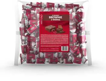 Cukierki Brownie Z Wiśnią 1 Kg Mieszko Luz