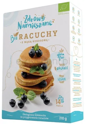 Mieszanka do wyrobu racuchów z mąką kokosową BIO 210 g