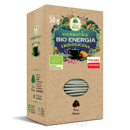 Herbatka Energia Bio (25 X 2 G) 50 G - Dary Natury [BIO]