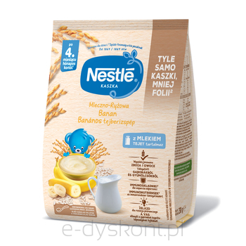 Nestle Kaszka Mleczno-Ryżowa Banan Po 4 Miesiącu 230 G