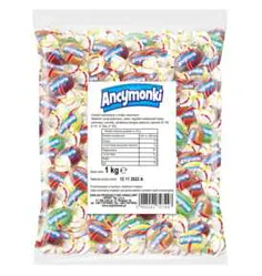 Cukierki Karmelki Owocowe Mniami 1 Kg Luz