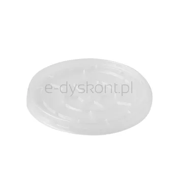 Przykrywki Do Kubków Na Zupę, Pp, Okrągłe, Średnica 11 Cm X 1 Cm, Przezroczyste, Papstar 100 Szt.