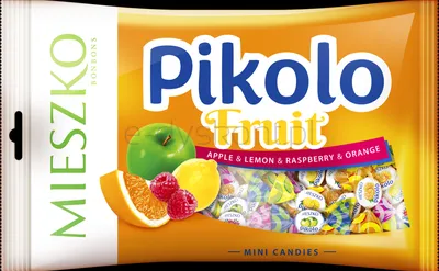 Mieszko Cukierki Pikolo Owocowe Mini, 1Kg