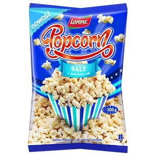 Lorenz Popcorn Popped Solony 100G