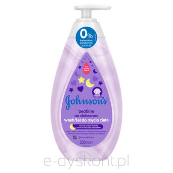 Johnson'S Bedtime Żel Do Mycia Ciała Na Dobranoc 500 Ml