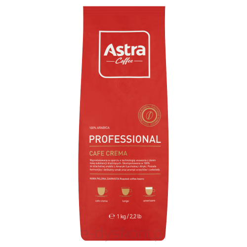 Astra Kawa Ziarnista Professional Crema 1Kg 