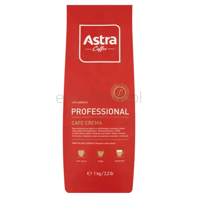Astra Kawa Ziarnista Professional Crema 1Kg 