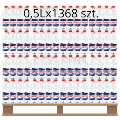Woda Arctic+ gaz 0,5L