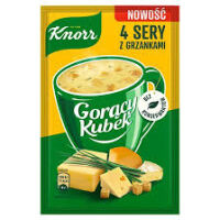 Knorr Gorący Kubek 4 sery z grzankami 17g