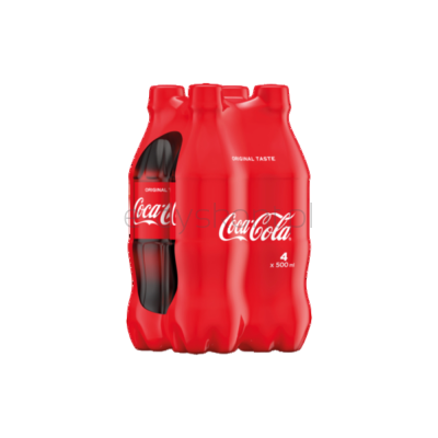 Coca Cola Pet 4x500 ml SK