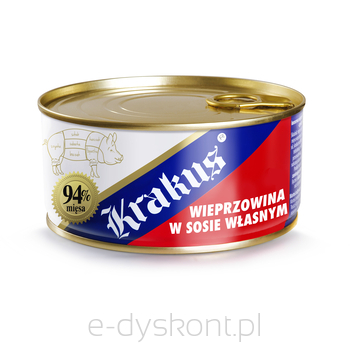 Krakus Wieprzowina W Sosie Własnym 300 G